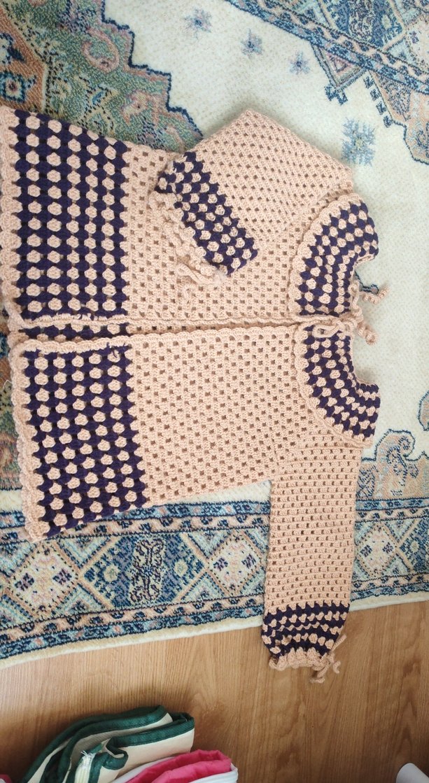 rBohem Örgü Kız Hırka - Görsel 2