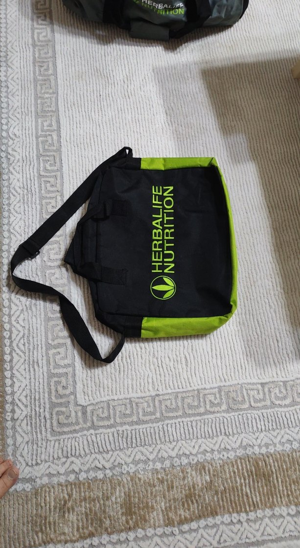 Fermuarlı Yeşil Erkek Spor Çantası - Görsel 2