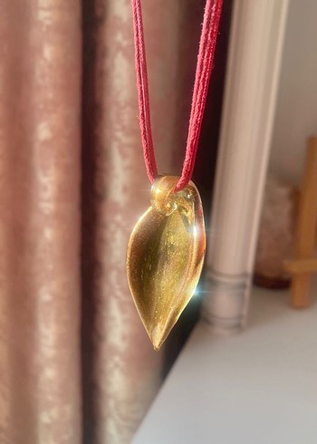 El Yapımı Murano Cam Kolye - Görsel 4