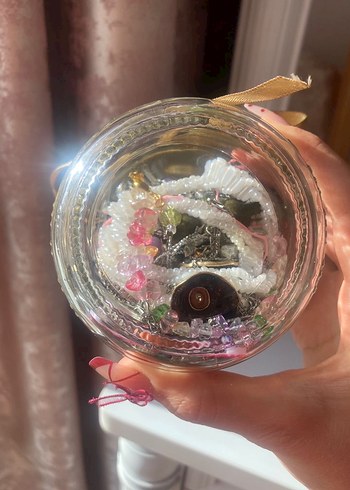Swarovskili Sürpriz Takı Kavanozu