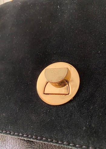 Vintage Deri Çanta - Görsel 6