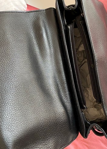 Vintage Deri Çanta - Görsel 4