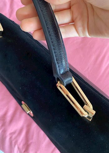 Vintage Deri Çanta - Görsel 5