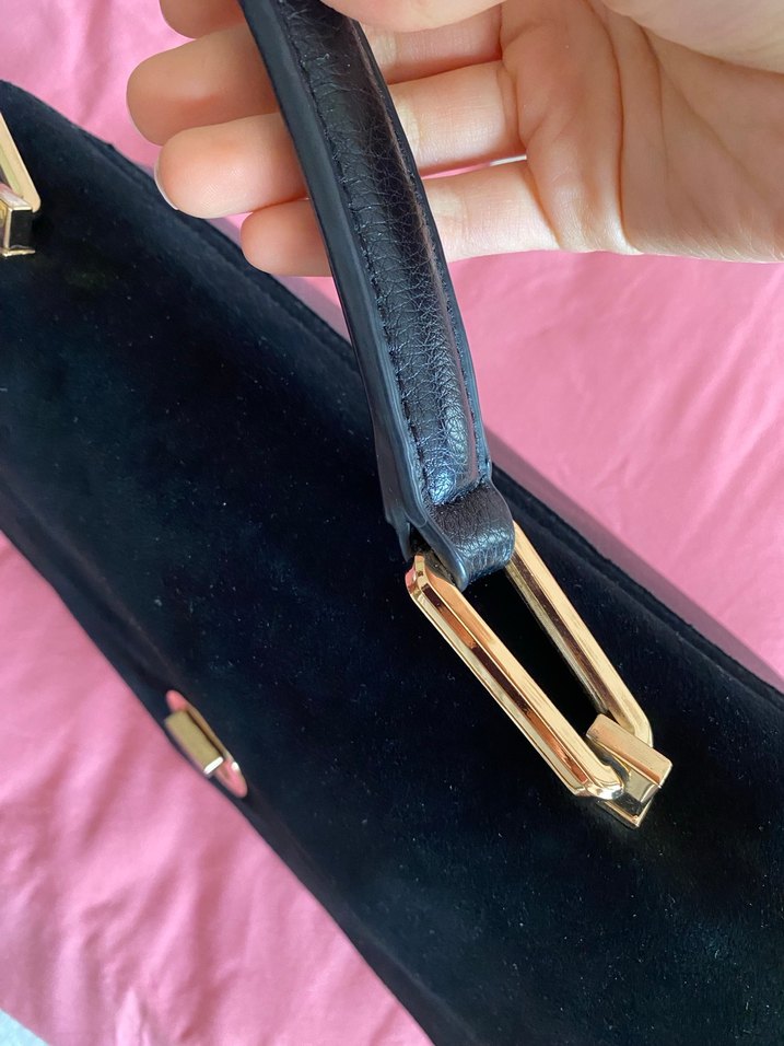 Vintage Deri Çanta - Görsel 5