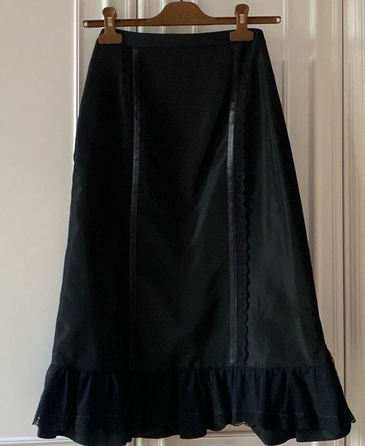 Vintage Gotik Etek - Görsel 4