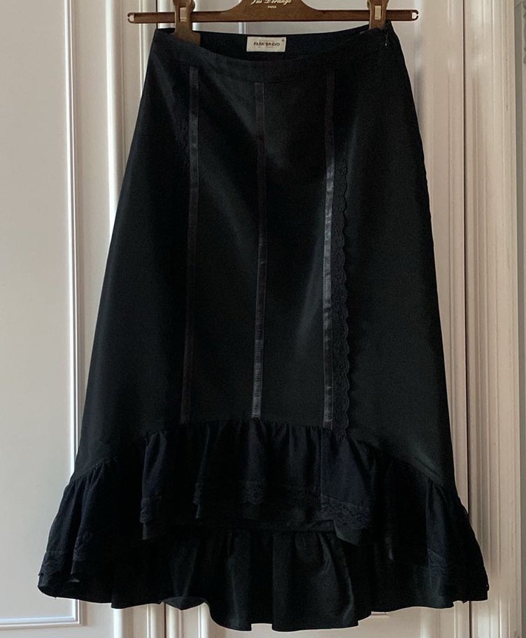 Vintage Gotik Etek - Görsel 2