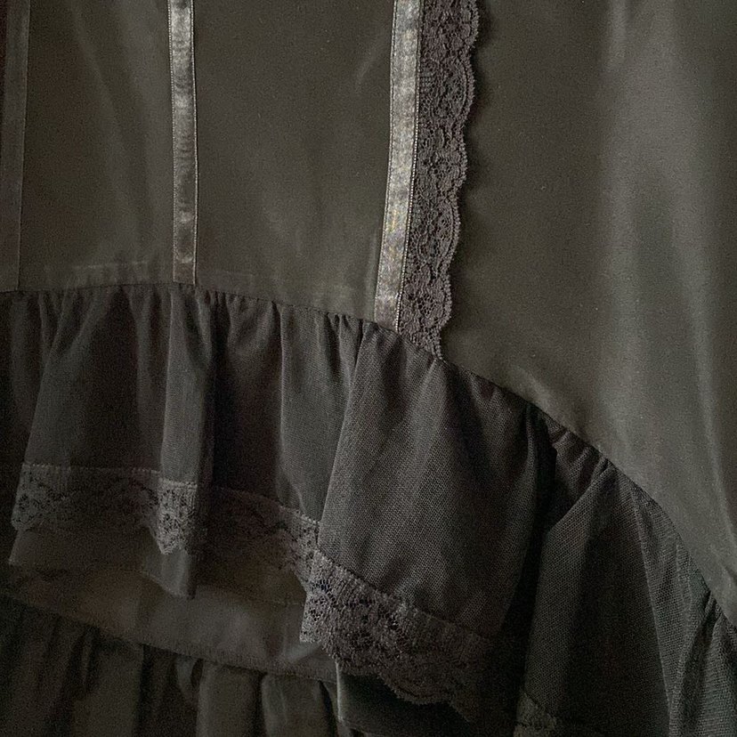 Vintage Gotik Etek - Görsel 5