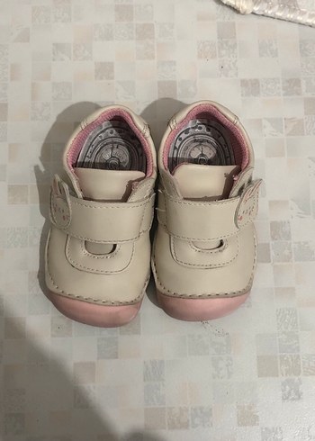 Kız Bebek Beyaz İlk Adım Ayakkabısı - Görsel 2