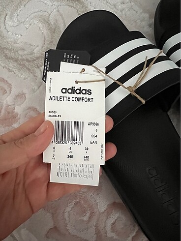39 Beden siyah Renk Adidas terlik