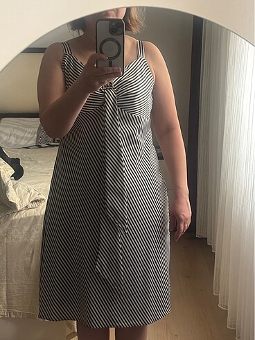 Çizgili elbise - Görsel 7