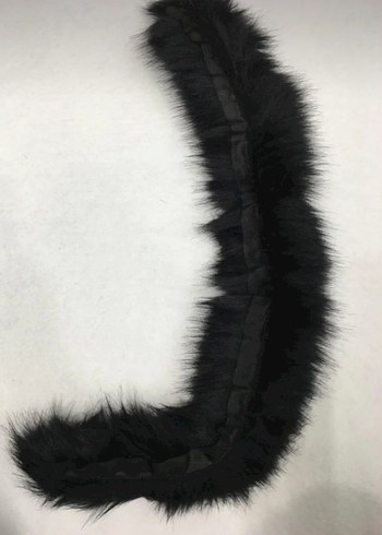 Kapşon kürkü siyah - Görsel 2