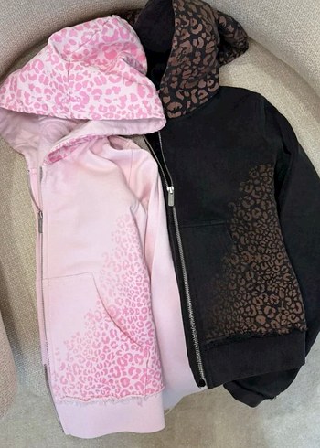 Siyah Kapüşonlu Fermuarlı Kadın Ceket - Görsel 5