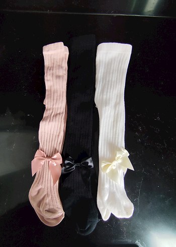 Kız Çocuk Triko Külotlu Çorap Seti - Görsel 2