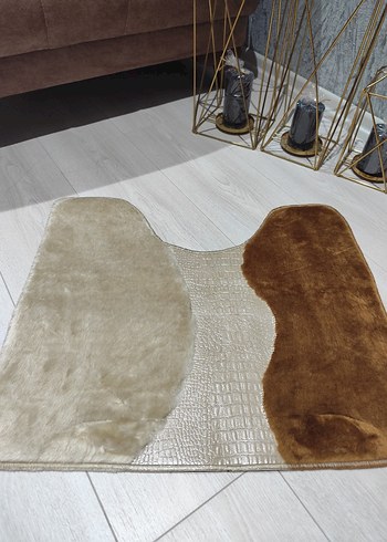 Bej Düz Banyo Paspası - Görsel 3