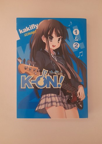 K-ON! Cilt 1 & 2 Manga Kitap