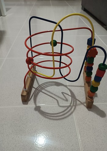 Renkli Ahşap Eğitici Oyuncak - Görsel 2