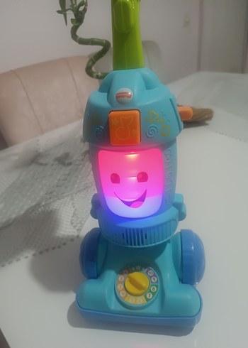 Fisher Price Renkli Işıklı Eğitici Oyuncak Süpürge - Görsel 5
