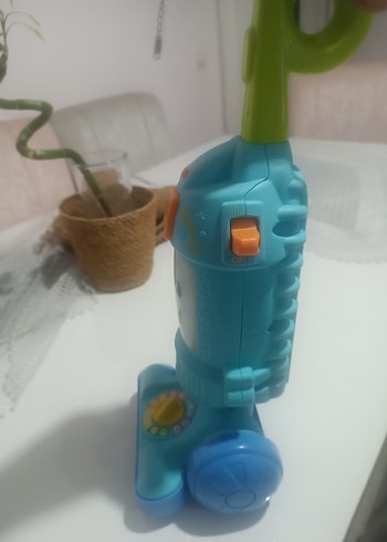 Fisher Price Renkli Işıklı Eğitici Oyuncak Süpürge - Görsel 8