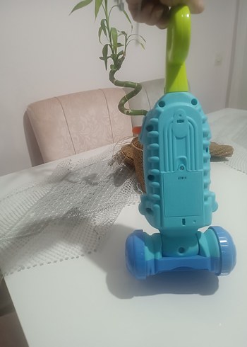 Fisher Price Renkli Işıklı Eğitici Oyuncak Süpürge - Görsel 7
