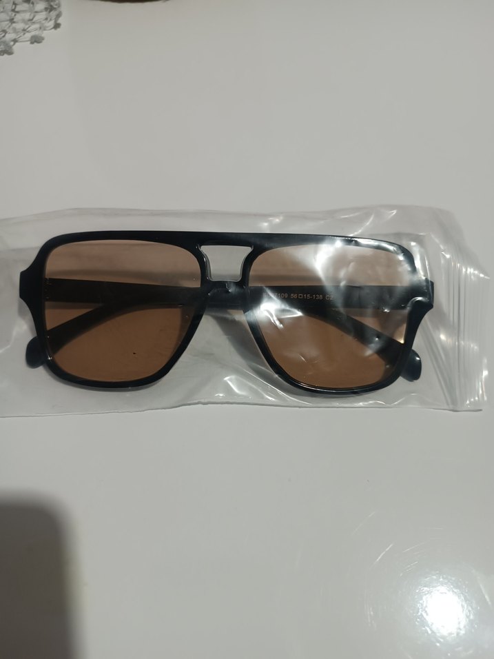 Klasik kahverengi Şeffaf Kadın Gözlüğü - Görsel 2