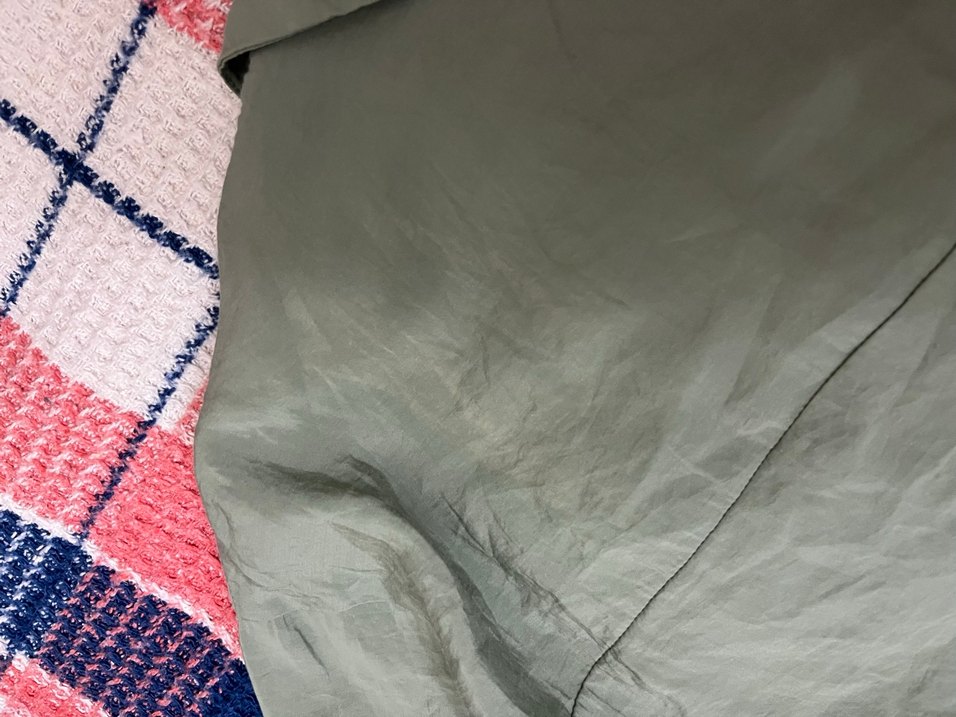 Düğmeli yeşil Kadın Gömlek - Görsel 4