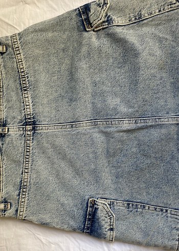 Mavi Denim kısa Etek - Görsel 2