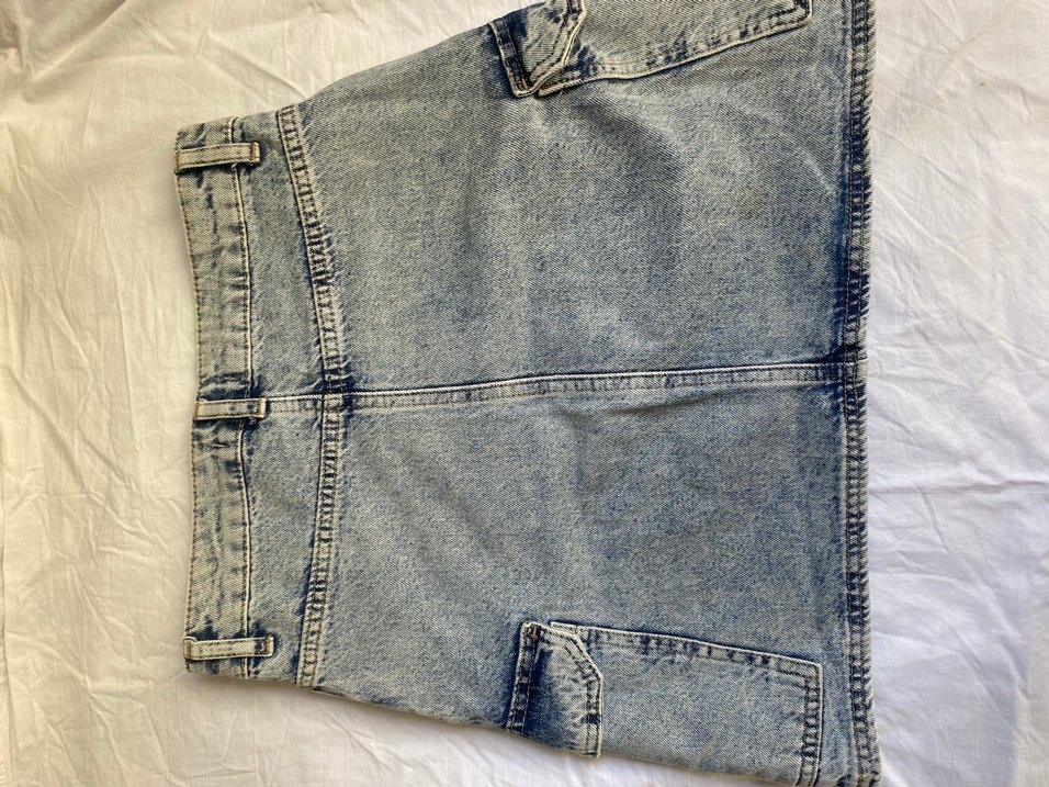 Mavi Denim kısa Etek - Görsel 2