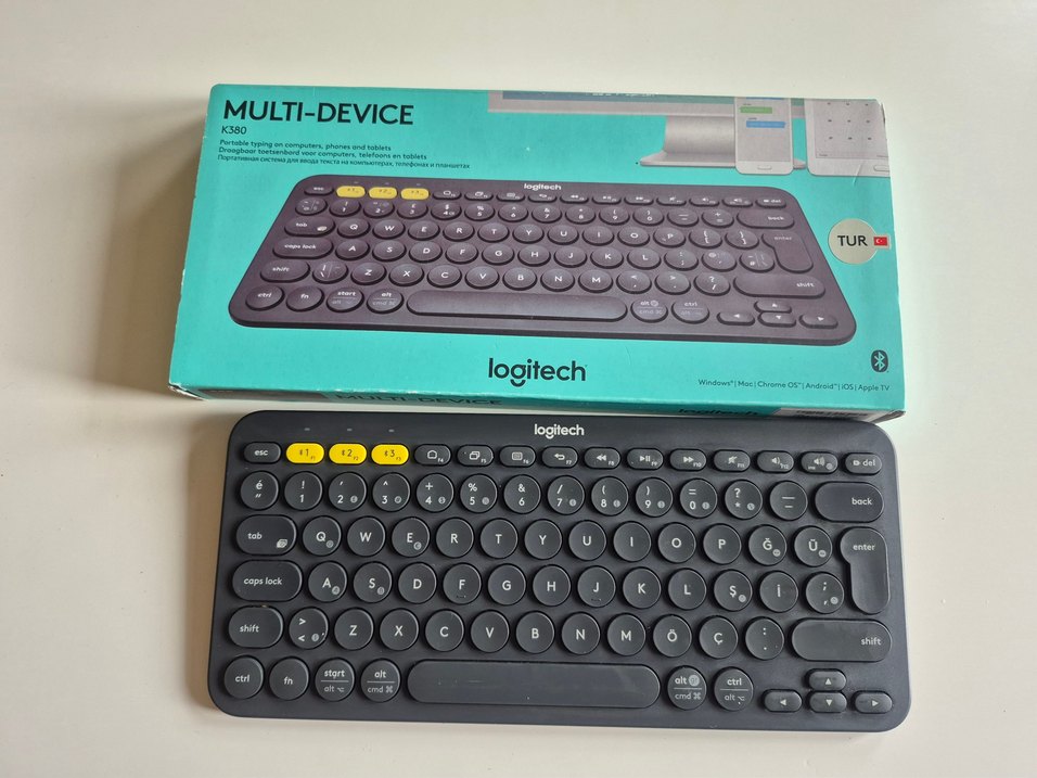 Logitech K380 Kablosuz Klavye - Görsel 3