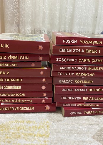 Klasik Dünya Edebiyatı Seti 20 Kitap - Görsel 2
