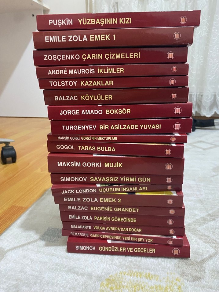 Klasik Dünya Edebiyatı Seti 20 Kitap - Görsel 3