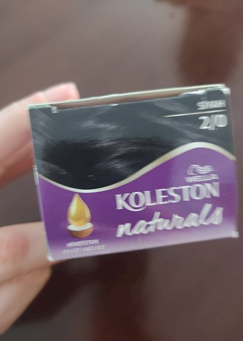 KOLESTON 2/0 SİYAH SAÇ BOYASI - Görsel 3