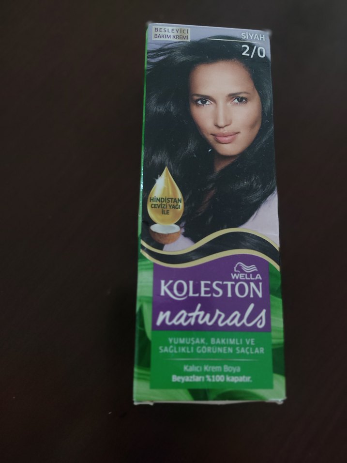 KOLESTON 2/0 SİYAH SAÇ BOYASI - Görsel 2