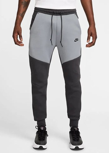 Nike Erkek Gri Antrasit Tech Fleece Eşofman Altı Jogger Sıfır