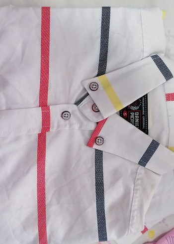 Çizgili Uzun Kollu Erkek Gömlek - Görsel 3