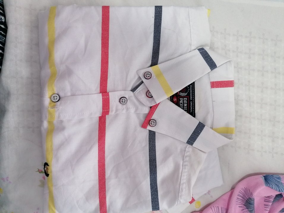 Çizgili Uzun Kollu Erkek Gömlek - Görsel 3