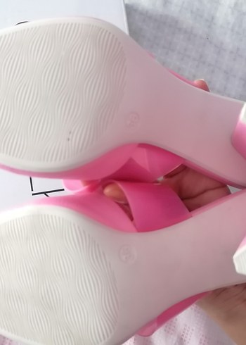 Pembe  Kadın Topuklu Ayakkabı - Görsel 4