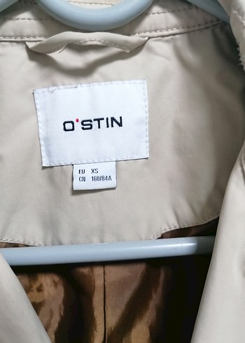 Bej Düğmeli Kadın Trençkot - Görsel 3