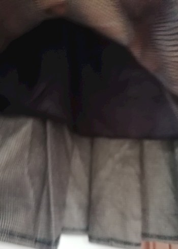 Kahverengi midi etek - Görsel 5