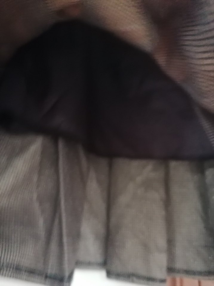 Kahverengi midi etek - Görsel 5