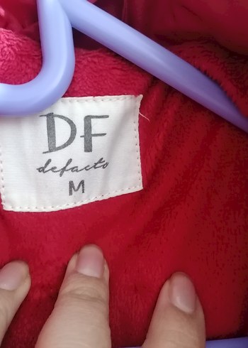 Kırmızı Kadın Kürklü Kışlık Mont - Görsel 4