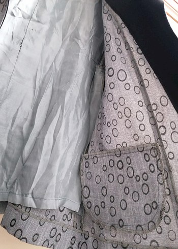 Gri Desenli blazer - Görsel 2