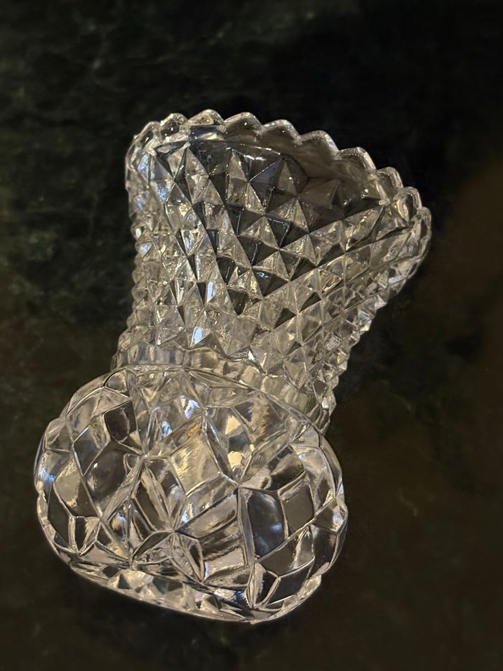 Minyatür Kristal Vazo - Görsel 3