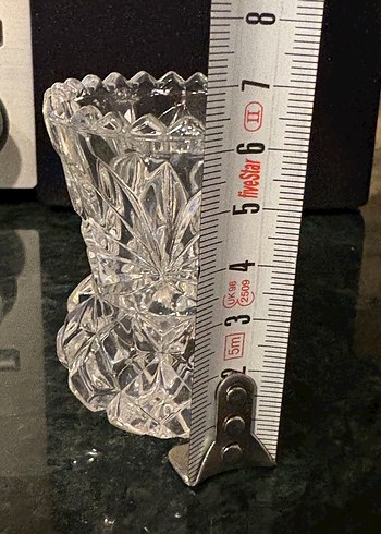 Minyatür Kristal Vazo - Görsel 5