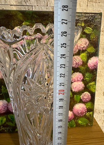 Gerçek Kristal Vazo - Görsel 7