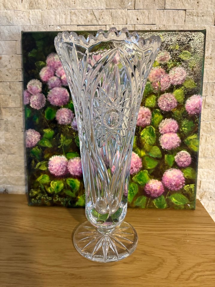 Gerçek Kristal Vazo - Görsel 5