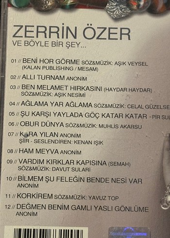 Zerrin Özer - Ve Böyle Bir Şey CD - Görsel 3
