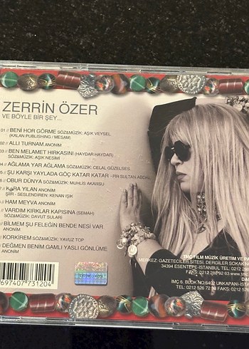 Zerrin Özer - Ve Böyle Bir Şey CD - Görsel 2