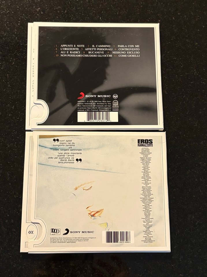 Eros Ramazzotti Çift CD - Görsel 2