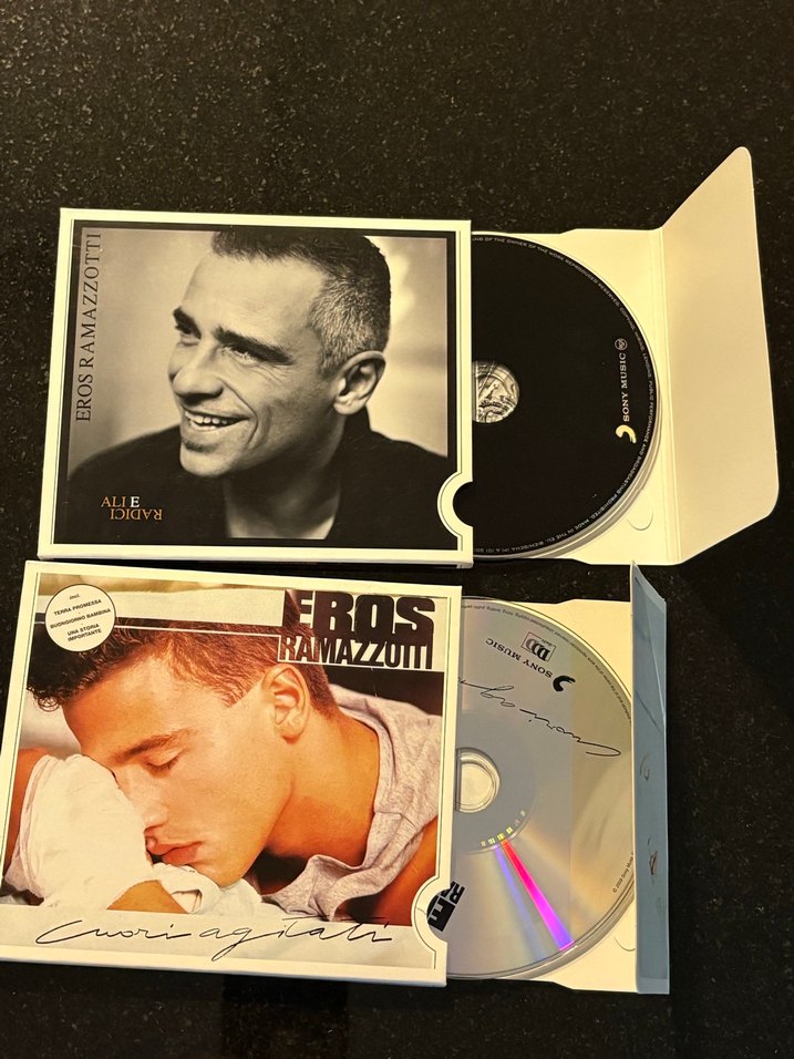 Eros Ramazzotti Çift CD - Görsel 5
