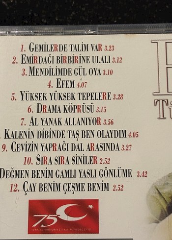 Beyaz - Türküler CD Albümü - Görsel 3